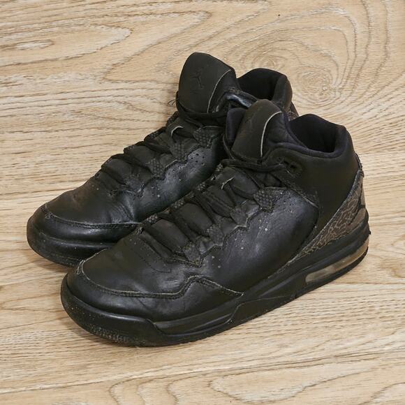 Nike Air Jordan Flight Origin 2 Size Youth 6Y Womens 8 Black Sneakers 705160-004 - Picture 1 of 13